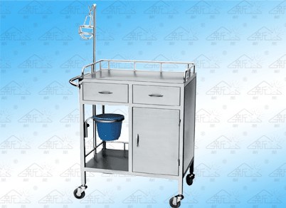 Stainless steel first aid cart